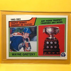 1983-84 O-Pee-Chee Set-Break #204 Wayne Gretzky Ross NR-MINT